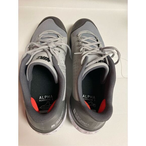 Nike Alpha Huarache Elite 3 Low Light Gray CK0746 Metal Baseball Cleats 15 New main image 9